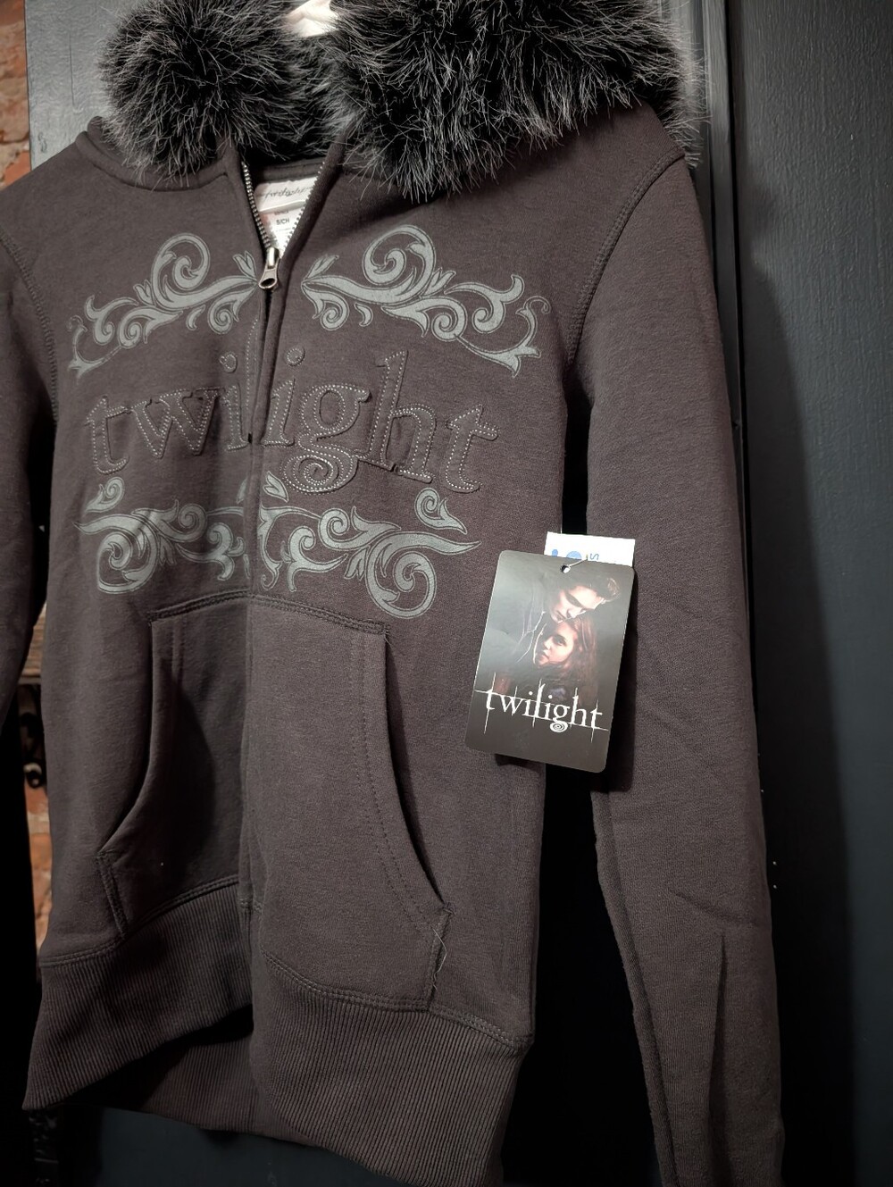 Twilight Saga Fur Hoodie NWT Small